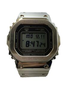 CASIO◆ソーラー腕時計・G-SHOCK/デジタル/ステンレス/SLV/BLK/SS