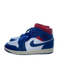 NIKE◆ハイカットスニーカー/29cm/BLU/BQ6472-146/WMNS Air Jordan 1 Mid French