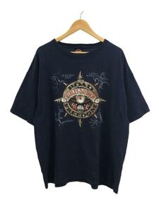 HARLEY DAVIDSON◆Tシャツ/XXL/コットン/NVY