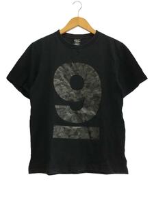 NUMBER (N)INE◆Tシャツ/2/コットン/BLK/プリント9周年記念/カモ