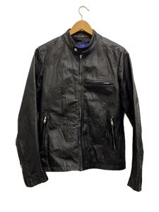 ITEMS URBAN RESEARCH◆レザージャケット・ブルゾン/38/レザー/BLK