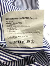 PLAY COMME des GARCONS◆長袖シャツ/S/コットン/ストライプ/AZ-B008_画像5