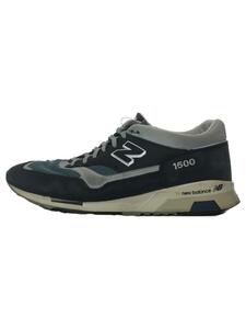 NEW BALANCE◆ローカットスニーカー/UK9/NVY/M1500OGN/かかと内側破れあり