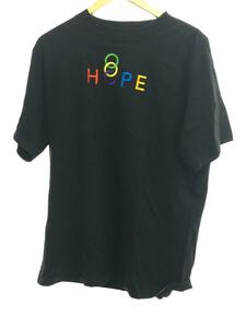 kudos◆Tシャツ/3/コットン/BLK/HOPE T-SHIRT/22SS