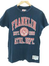 FRANKLIN&MARSHALL◆Tシャツ/S/コットン/NVY_画像1