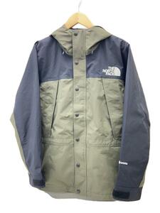 THE NORTH FACE◆MOUNTAIN LIGHT JACKET_マウンテンライトジャケット/S/ナイロン/KHK/無地