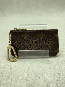 LOUIS VUITTON◆ポシェット・クレ_モノグラム・キャンバス_BRW/PVC/BRW/レディース