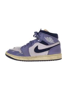 NIKE◆WMNS AirJordan1Mid Sky J Light Purple/27.5cm/PUP/DZ3745-500