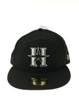 NEW ERA◆キャップ/7 5/8/BLK/メンズ/日本ハムfighters_画像1