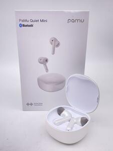 PAMU/完全ワイヤレスイヤホン/Quiet Mini/T10M/ホワイト/Bluetooth