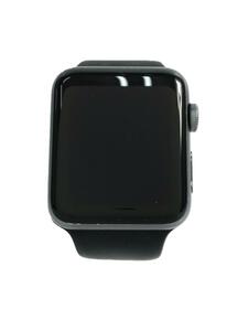 Apple◆スマートウォッチ/Apple Watch Series 3 42mm GPSモデル/デジタル/ラバー/CLR/B