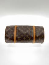 LOUIS VUITTON◆ボストンバッグ/PVC/BRW/総柄/M51385/パピヨン30/ポーチ欠損_画像4