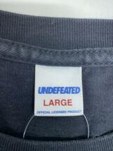 UNDEFEATED◆Tシャツ/L/コットン/BLK_画像3