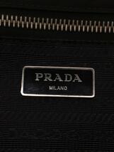 PRADA◆ショルダーバッグ/ナイロン/BLK_画像5