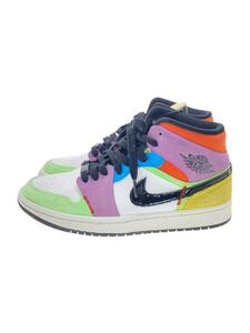 NIKE◆AIR JORDAN 1 MID SE/25cm/WHT