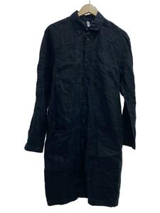 ZARA MAN◆コート/38/リネン/BLK