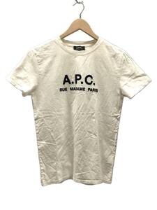 A.P.C.◆Tシャツ/XS/コットン/WHT