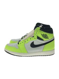 NIKE◆AIR JORDAN 1 RETRO HIGH OG_エアジョーダン 1 レトロ ハイ OG/28cm/YLW