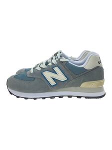 NEW BALANCE◆ML574BA2/グレー/25cm/GRY/スウェード