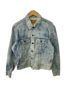 Levi’s◆Gジャン/44/コットン/IDG/無地/7050-0217