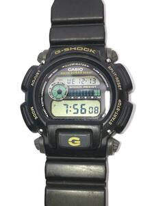 CASIO◆クォーツ腕時計・G-SHOCK/デジタル/ラバー/BLK/SS