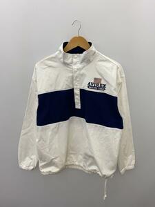 AVIREX◆長袖シャツ/M/コットン/WHT/783-3120020/SAILING TEAM PULL SHIRTS