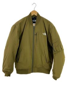 THE NORTH FACE◆INSULATION BOMBER JACKET_インサレーションボンバージャケット/M/ポリエステル/KHK