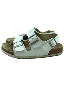 BIRKENSTOCK◆夏/ホワイトベルト/紳士/25.0/サンダル/39/WHT