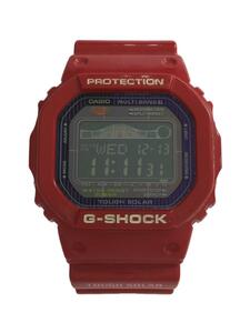 CASIO◆G-SHOCK GWX-5600C-4JF/ソーラー腕時計/デジタル/RED