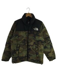 THE NORTH FACE◆22AW/Novelty Nuptse Jacket/M/ナイロン/KHK/カーキ/カモフラ/ND92235