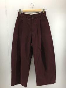 STUDIO NICHOLSON◆バギーパンツ/XS/コットン/snm-351/Deep Pleat Volume Pant