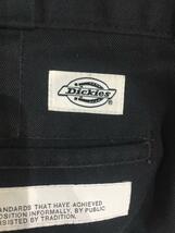 DICKIES◆ストレートパンツ/2/コットン/BLK/無地/W411JD8_画像4