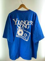 Younger Song◆Tシャツ/XL/コットン/BLU/azr-yng-0008-11_画像2