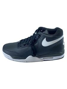 NIKE◆タグ付き/FLIGHT LEGACY/ハイカットスニーカー_BQ4212-002/29cm/ブラック/PVC