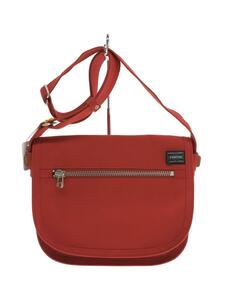 PORTER GIRL◆NAKED SHOULDER BAG(S)/ショルダーバッグ/キャンバス/RED/667-09473