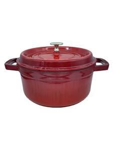 Staub◆鍋/容量:2.5L/サイズ:22cm/RED