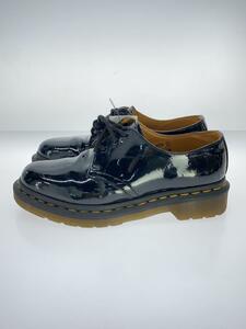 Dr.Martens◆3ホールシューズ/UK4/BLK/エナメル/1461/履きジワ使用感有