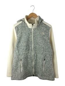 THE NORTH FACE◆Indi Insulated Hoodie/ジップパーカー/XL/コットン/GRY/NF00CTQ1