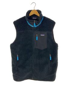 patagonia◆22AW Classic-X Retro Vest フリースベスト/L/ポリエステル/BLK