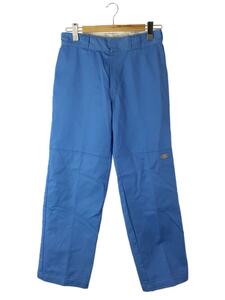 DICKIES◆ボトム/30/ポリエステル/BLU/85283/loose fit/ダブルニー