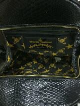 Vivienne Westwood◆トートバッグ/レザー/BLK_画像6