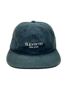 Supreme◆キャップ/FREE/コットン/NVY/無地/メンズ