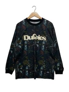 50DUPPIES◆トップス/L/ポリエステル/BLK/カモフラ