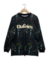 50DUPPIES◆トップス/L/ポリエステル/BLK/カモフラ_画像1