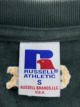 RUSSELL ATHLETIC◆Tシャツ/S/コットン/GRN/無地/RC-22180FR_画像3