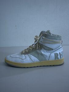 RHUDE◆ハイカットスニーカー/-/WHT