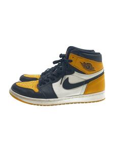 NIKE◆AIR JORDAN 1 RETRO HIGH OG_エアジョーダン 1 レトロ ハイ OG/30cm/YLW