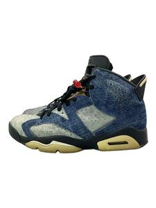 NIKE◆AIR JORDAN RETRO 6/エアジョーダン6 レトロ/インディゴ/CT5350-401/28cm/ID