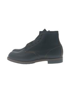 RED WING◆レースアップブーツ/28cm/BLK/レザー/09060