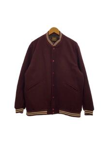 SKOOKUM◆SHIPS any別注/VARSITY JKT/スタジャン/L/ウール/ボルドー/714-05-0011